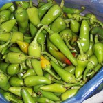 Hot Green Peppers