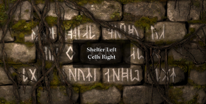 Legend of Grimrock, Runes inscriptions are read with a click