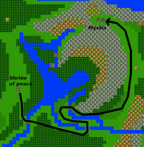 Path to Mystia in Gailardia 3
